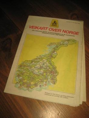 VEIKART OVER NORGE Vedlegg til NAF veibok 1989