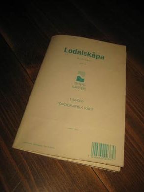 LODALSKÅPA blad 1418 IV 1973