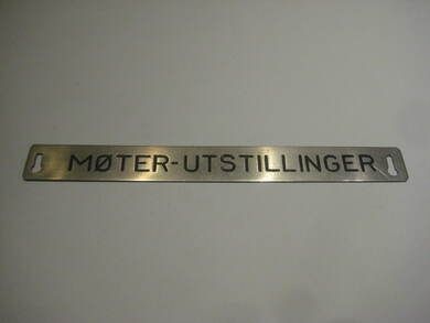 Pent skilt fra 50 tallet, brukt i bibliotek, noe for deg? MØTER, UTSTILLINGER.