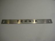 Pent skilt fra 50 tallet, brukt i bibliotek, noe for deg? TEKNIKK.