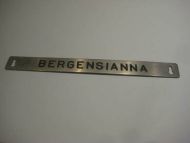 Pent skilt fra 50 tallet, brukt i bibliotek, noe for deg? BERGENSIANNA.
