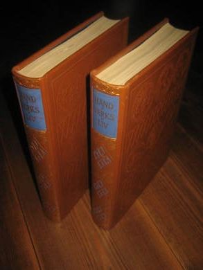HANDVERKSLIV. Et verk om handverk og husflid ved Norges Handverkerforbund 75. Års jubileum. I-II, 1957.