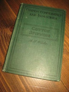 WADE: COTTON SPINNING. 1921