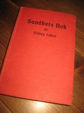 COLLETT SIDNEY: Sandhets Bok 1922