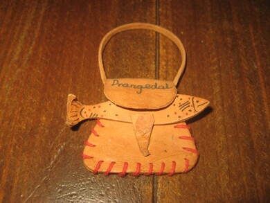 Souvenier fra DRANGEDAL. 80 tallet.