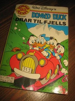 DONALD DUCK DRAR TIL FJELLS nr 93