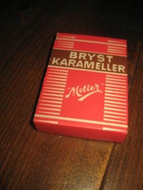 Eske BRYSTKARAMELLER, fra Metier, Trondheim.