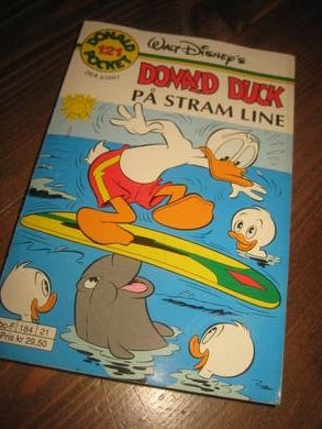 DONALD DUCK P&Aring; STRAM LINE nr 121