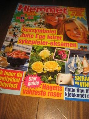 1998 nr 028 HJEMMET JULIE EGE