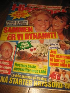 1989 nr 040 HJEMMET WENCHE OG WENCHE