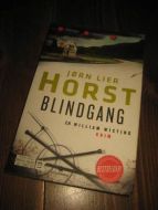 HORST, JØRN LIER: BLINDGANG. 2016.