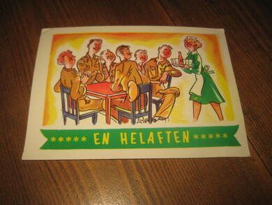 Postkort fra STATENS KANTINER, brukt, 1993