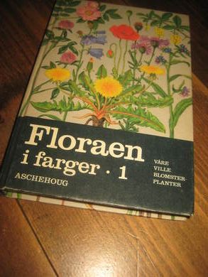 BERG, GUNNAR: FLORAEN I FARGER. 1980.