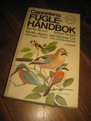 BRUUN - SINGER: CAPPELENS FUGLE HÅNDBOK. 1978