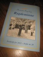 2012, BYGDEMINNE fra Stranda Sogelag, Hefte nr 29,