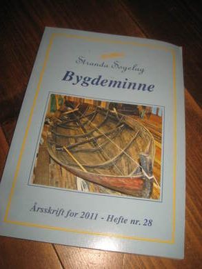 2011 BYGDEMINNE fra Stranda Sogelag Hefte nr 28