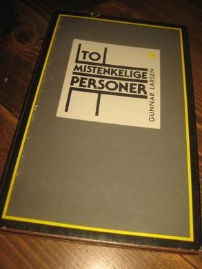 LARSEN GUNNAR: TO MISTENKELIGE PERSONER 1983