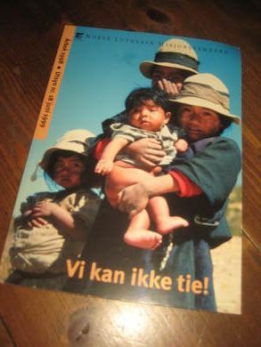 Vi kan ikke tie. Norsk Luthersk Misjonssamband, Årbok 1998.