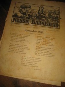 1942,nr 001, NORSK BARNEBLAD.