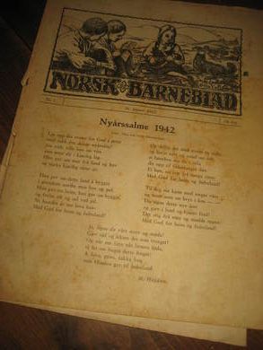1942 nr 001 NORSK BARNEBLAD