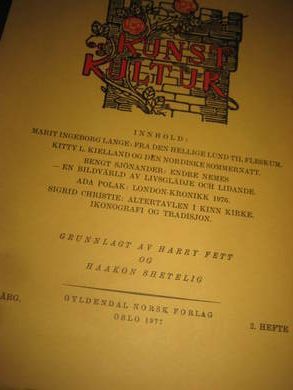 KUNST KULTUR 1977 2 hefte