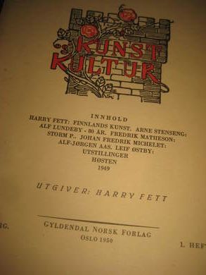 KUNST KULTUR 1950 1 hefte