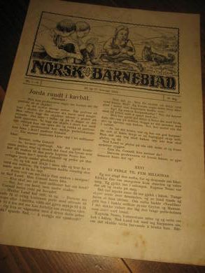 1943,nr 007-8, NORSK BARNEBLAD.