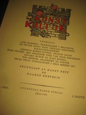 KUNST KULTUR 1972 2 hefte