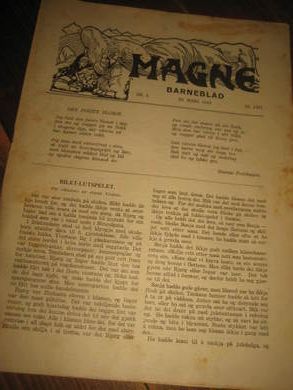 1942 nr 005 MAGNE BARNEBLAD