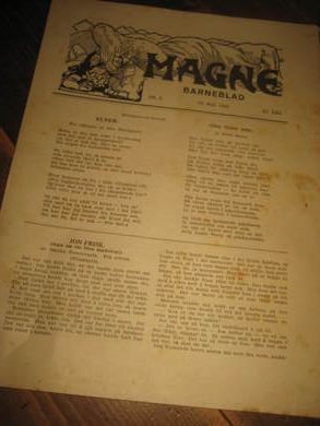 1942 nr 008 MAGNE BARNEBLAD