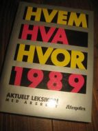 1989, HVEM HVA HVOR