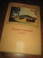 Kallender fra Raundalen Handelslag Urdland 50-60 tallet Blokk mangler