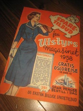 Utstyrs magasinet 1958