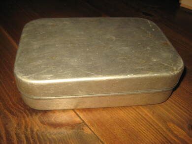 Matboks fra 60 tallet aluminium