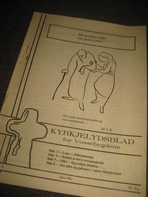 KYRKJEBLAD for Vossebygdene 1981 nr 006