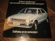 Brosjyre av DAIHATSU 1980