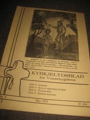 KYRKJEBLAD for Vossebygdene 1979 nr 005