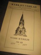 KYRKJEBLAD for Vossebygdene, 1977,nr 005.