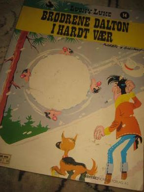 BRØDRENE DALTON I HARDT VÆR. Hefte nr 14, 1984.