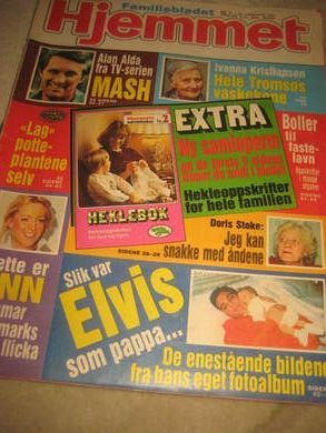 1981 nr 009 HJEMMET ELVIS PRESLEY