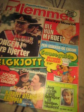 1982 nr 041 HJEMMET MARILYN MONROE