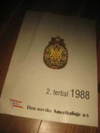 Den Norske Asmerikalinje 2 tertial 1988