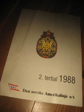 Den Norske Asmerikalinje 2 tertial 1988