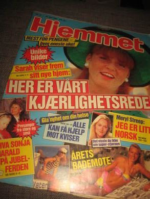 1989 nr 021 HJEMMET SARAH SONJA MERYL STREEP