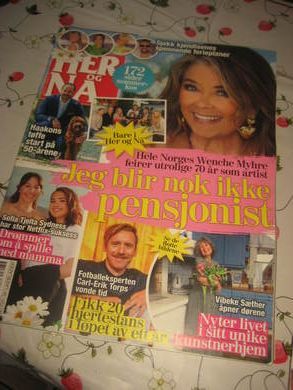 2024 UKE 029 HER OG NÅ WENCHE MYHRE