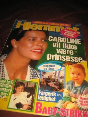 1993 nr 010 HJEMMET CAROLINE