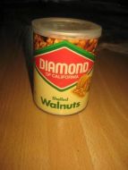 Boks uten innhold DIAMOND WALNUTS 60 tallet