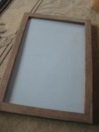 Pen bilderamme med glass ca 19 *28 cm lysflate dette er bildramme nr 11