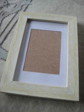 Pen bilderamme med glass ca 9 * 14 cm lysflate dette er bildramme nr 15