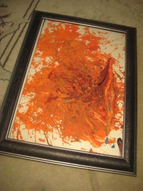 Pen bilderamme med glass ca 20 *29 cm lysflate dette er bildramme nr 17